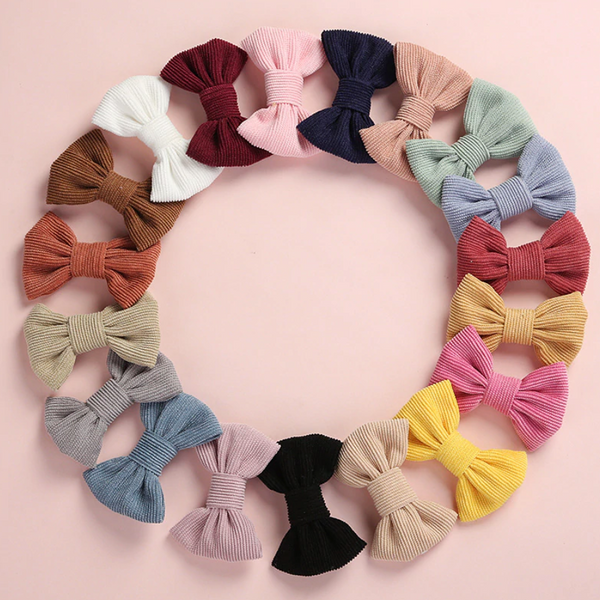 Cute Corduroy Bow