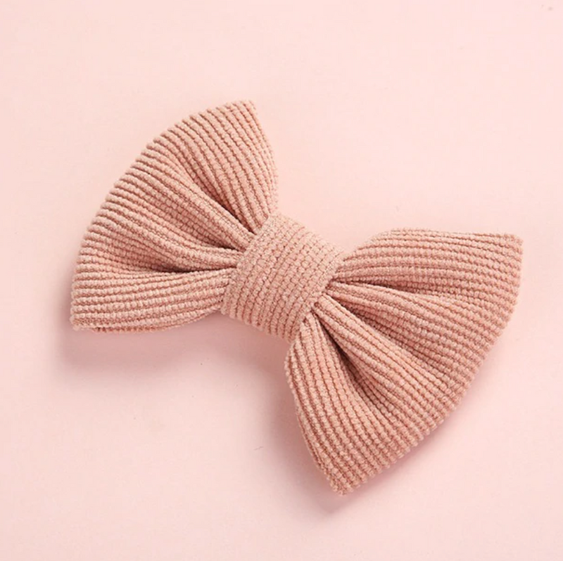 Cute Corduroy Bow