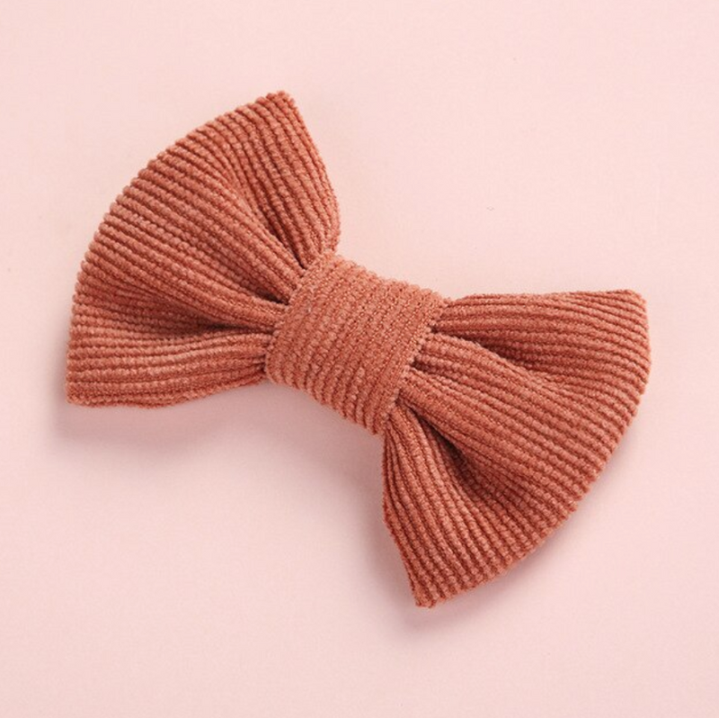 Cute Corduroy Bow