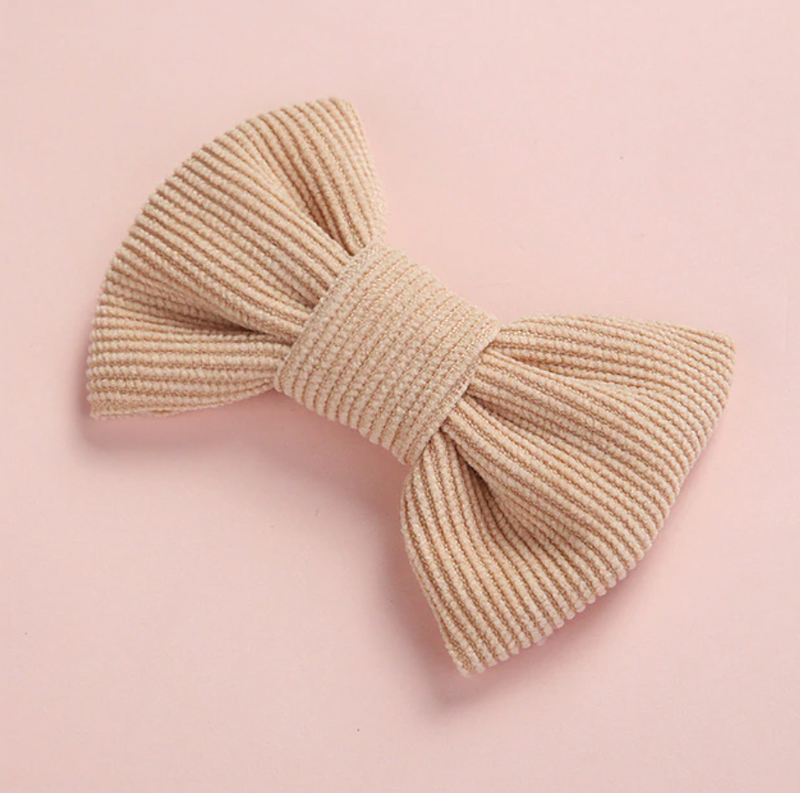 Cute Corduroy Bow