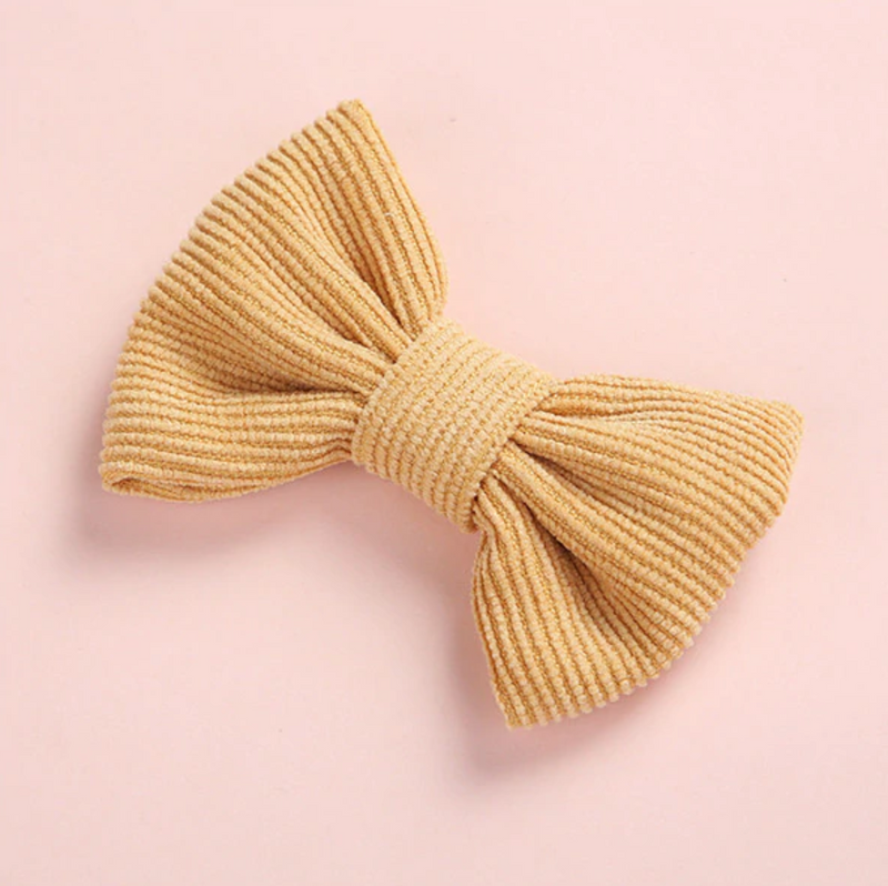 Cute Corduroy Bow