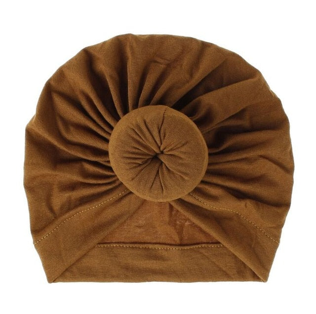 Rust Turban Head Wrap